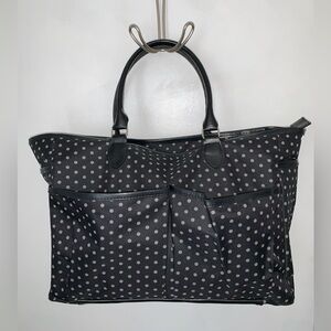 NEW Large Dotted Tote Bag with multiple pockets!